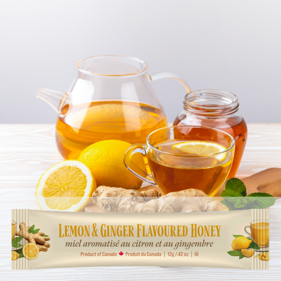 Single-use Mini-Squeeze Honey Packages - 12 per pack