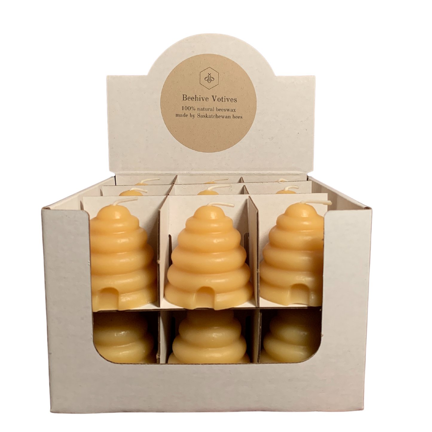 Bulk Buy - Beeswax Beehive Votive - Case of 18